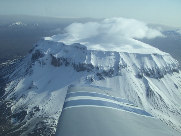Tafelvulkan Herdubreid, 1682 Meter galt bis 1908 als unbesteigbar